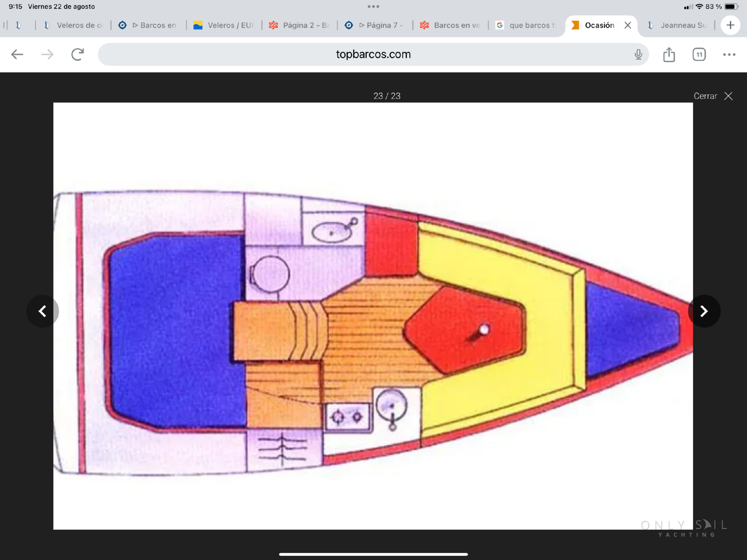 2000 Vendo Velero 2000 JEANNEAU — photo 2