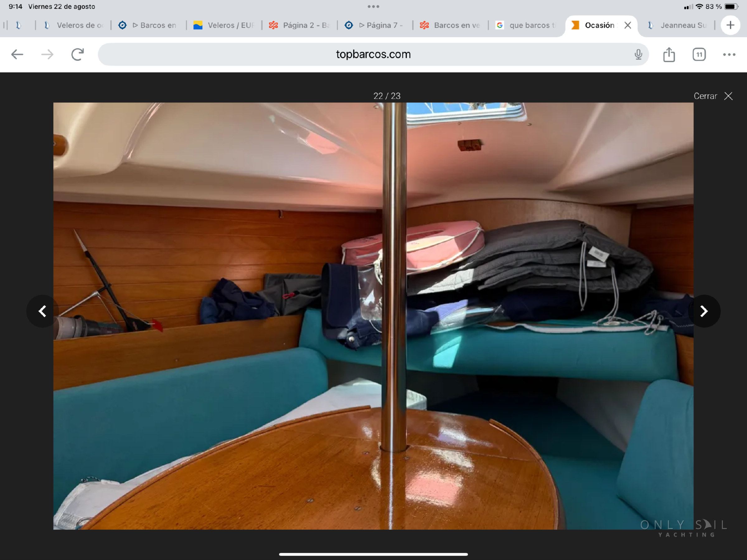 2000 Vendo Velero 2000 JEANNEAU — photo 6